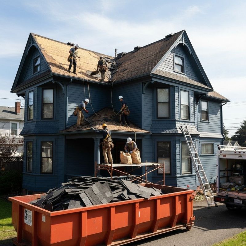 Asphalt Roof Replacement in Boston, MA