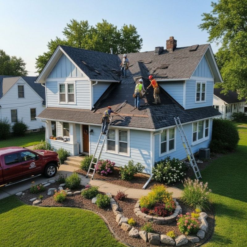 Damaged Roof Replacement in Nashua, NH